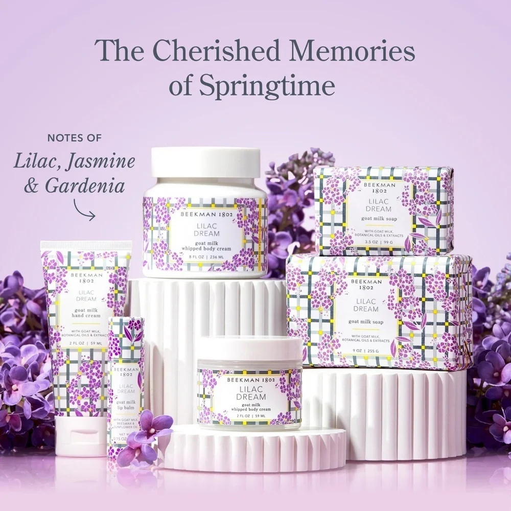 🎀 Beekman 1802 Lilac Dream Luxury Gift Set